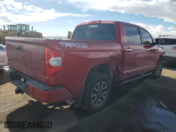 2016 Toyota Tundra 4WD Truck LTD with VIN 5TFHW5F14GX534862, listed as a Copart auction lot 43117124 with 145,470 mi miles and Salvage Title. Bid and sale history available at carsss.com. Image 3.