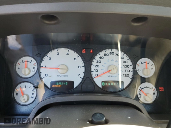 2004 Dodge 1500 ST with VIN 1D7HA16K74J115408, listed as a Copart auction lot 82191464 with 159,248 mi miles and Clean Title. Bid and sale history available at DreamBid. Image 9.