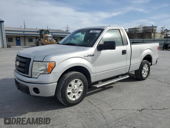 2009 Ford F-150 XL with VIN 1FTRF12W99KA84088, listed as a Copart auction lot 50093715 with 88,888 mi miles and Salvage Title. Bid and sale history available at carsss.com. Image 1.