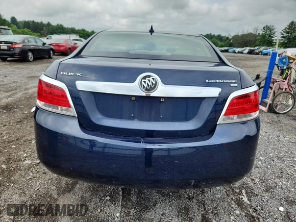 2011 Buick LaCrosse CXL with VIN 1G4GC5EDXBF398845, listed as a Copart auction lot 64126045 with 213,883 mi miles and Salvage title. Bid and sale history available at DreamBid. Image 6.