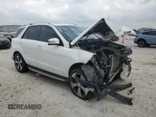 2016 Mercedes-Benz GLE 350 with VIN 4JGDA5JB7GA658779, listed as a Copart auction lot 51569725 with 129,818 mi miles and Salvage title. Bid and sale history available at DreamBid. Image 4.