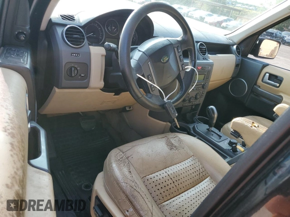 2006 Land Rover LR3 with VIN SALAE24426A360140, listed as a Copart auction lot 70829784 with Not provided miles and Salvage title. Bid and sale history available at DreamBid. Image 8.
