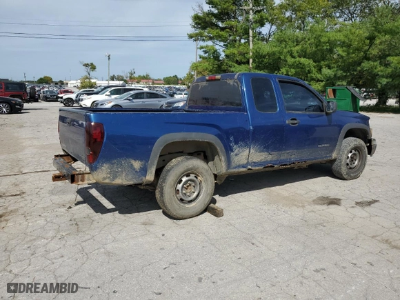 2005 Chevrolet Colorado Z85 with VIN 1GCDT198358192904, listed as a Copart auction lot 67827074 with 0 mi miles and Salvage Title. Bid and sale history available at carsss.com. Image 3.