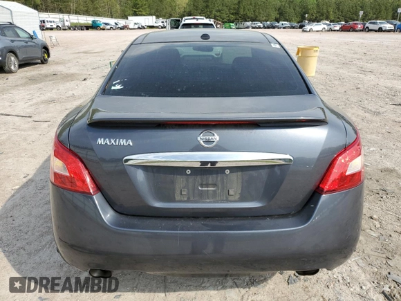 2009 Nissan Maxima SV with VIN 1N4AA51E79C830551, listed as a Copart auction lot 53172235 with 187,747 mi miles and Salvage Title. Bid and sale history available at DreamBid. Image 6.
