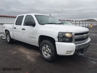 2008 Chevrolet Silverado 1500 LT w/1LT with VIN 2GCEK13MX81133448, listed as a IAAI auction lot 41490543 with 244,563 mi miles. Bid and sale history available at carsss.com. Image 1.