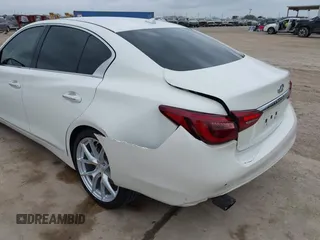 2020 Infiniti Q50 Luxe with VIN JN1EV7AP4LM200455, listed as a IAAI auction lot 41514036 with 76,441 mi miles and . Bid and sale history available at DreamBid. Image 6.