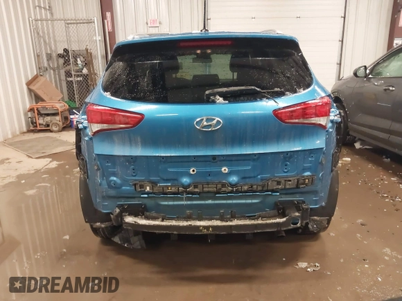 2017 Hyundai Tucson SE with VIN KM8J3CA46HU495416, listed as a IAAI auction lot 41627994 with 128,347 mi miles. Bid and sale history available at carsss.com. Image 16.