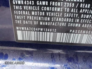 2023 Volkswagen GTI SE с VIN WVWRA7CD4PW134612, выставлен на аукционе IAAI как лот 41761779 с пробегом 40 935 миль миль и . История ставок и продаж доступна на DreamBid. Изображение 9.