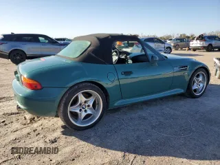 1998 BMW 3 Series M 3.2L with VIN WBSCK9339WLC86323, listed as a Copart auction lot 87306944 with 0 mi miles and Salvage Title. Bid and sale history available at carsss.com. Image 3.