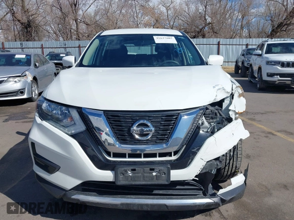2017 Nissan Rogue SV with VIN KNMAT2MV9HP558445, listed as a IAAI auction lot 41637607 with 141,692 mi miles. Bid and sale history available at carsss.com. Image 13.