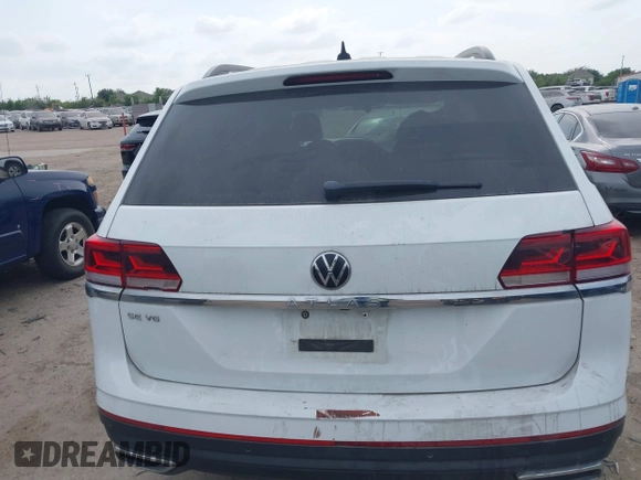 2021 Volkswagen Atlas SE with VIN 1V2WR2CA3MC570349, listed as a IAAI auction lot 42065993 with 83,362 mi miles and . Bid and sale history available at DreamBid. Image 16.