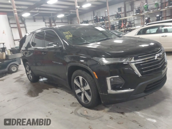 2022 Chevrolet Traverse LT with VIN 1GNEVHKW3NJ124361, listed as a IAAI auction lot 41033053 with 27,869 mi miles and . Bid and sale history available at DreamBid. Image 1.