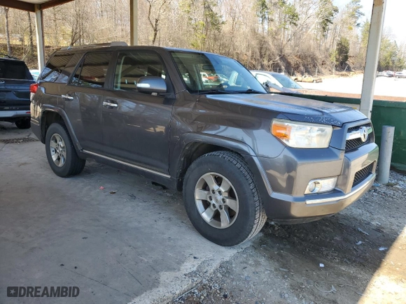 2010 Toyota 4Runner SR5 with VIN JTEZU5JR5A5001425, listed as a Copart auction lot 48851465 with 248,486 mi miles and Clean Title. Bid and sale history available at carsss.com. Image 4.