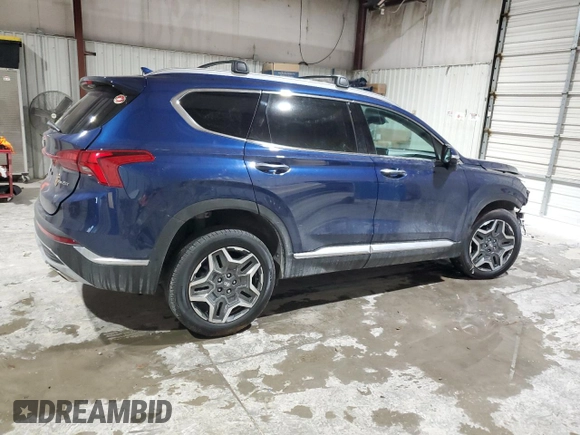 2023 Hyundai Santa Fe Limited with VIN 5NMS4DAL2PH492876, listed as a Copart auction lot 45643555 with 11,015 mi miles and Salvage Title. Bid and sale history available at carsss.com. Image 3.
