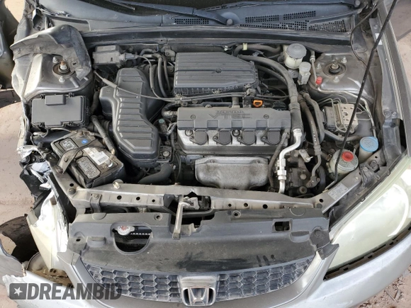 2004 Honda Civic EX z VIN 1HGEM21924L051203, wystawiony jako Copart lot #45213505 z przebiegiem 187 589 mil mil oraz Szkoda całkowita • Salvage title. Historia ofert i sprzedaży dostępna na DreamBid. Obrazek 11.