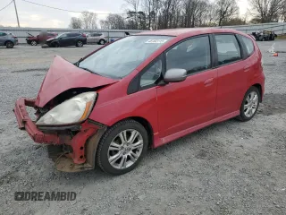 2009 Honda Fit Sport with VIN JHMGE88439S004369, listed as a Copart auction lot 48160115 with 190,132 mi miles and Salvage Title. Bid and sale history available at carsss.com. Image 1.