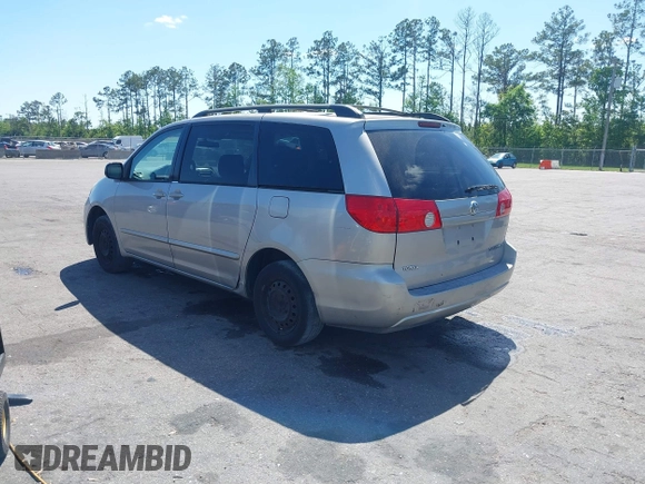2007 Toyota Sienna CE with VIN 5TDZK23CX7S037146, listed as a IAAI auction lot 41916791 with 220,366 mi miles. Bid and sale history available at carsss.com. Image 3.