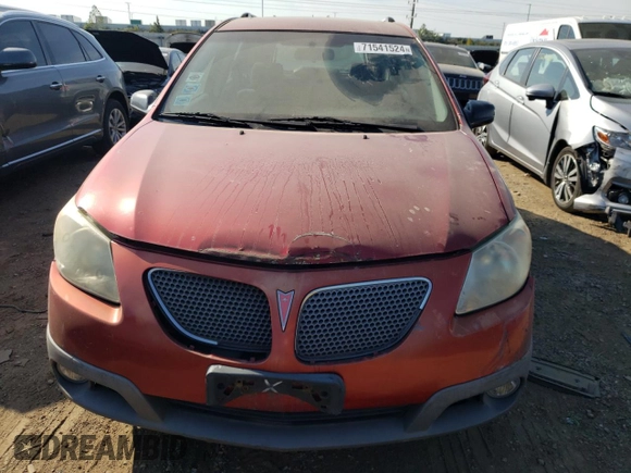 2005 Pontiac Vibe with VIN 5Y2SL63845Z470460, listed as a Copart auction lot 71541524 with 229,704 mi miles and Clean Title. Bid and sale history available at carsss.com. Image 5.