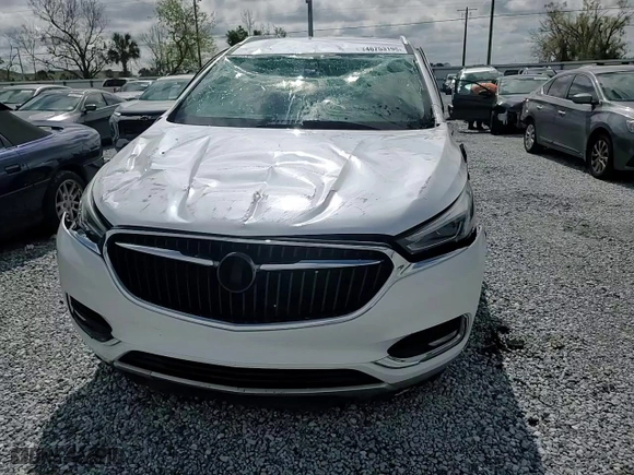2018 Buick Enclave Essence with VIN 5GAERBKW4JJ258253, listed as a Copart auction lot 46753195 with 0 mi miles and Salvage Title. Bid and sale history available at carsss.com. Image 11.
