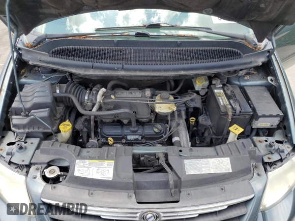 2007 Chrysler Town & Country LWB LX with VIN 2A4GP44R77R172806, listed as a Copart auction lot 55203114 with 230,014 mi miles and Non Repairable. Bid and sale history available at carsss.com. Image 12.
