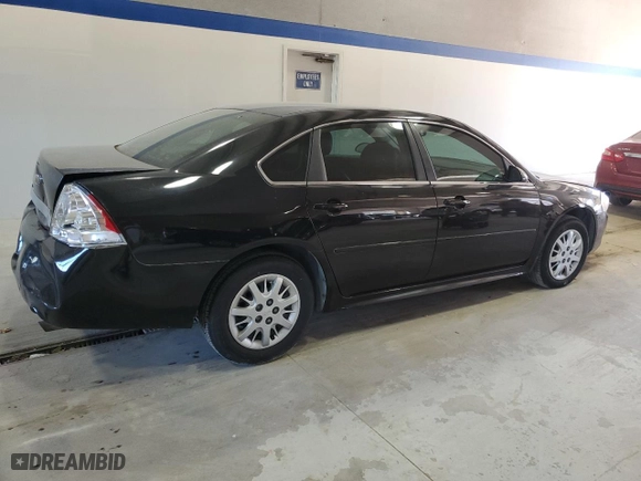 2010 Chevrolet Impala Police Police with VIN 2G1WD5EM1A1166730, listed as a Copart auction lot 76928014 with 100,199 mi miles and Salvage Title. Bid and sale history available at carsss.com. Image 3.