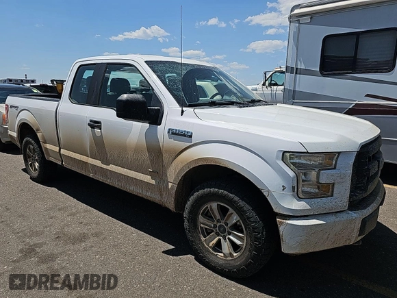 2017 Ford F-150 XL with VIN 1FTEX1EP8HKE24359, listed as a IAAI auction lot 42679134 with 152,160 mi miles and . Bid and sale history available at DreamBid. Image 3.
