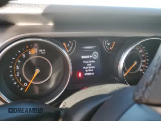 2018 Jeep Wrangler Unlimited Sport S with VIN 1C4HJXDN3JW302976, listed as a Copart auction lot 56457455 with 97,859 mi miles and Non repairable. Bid and sale history available at DreamBid. Image 9.