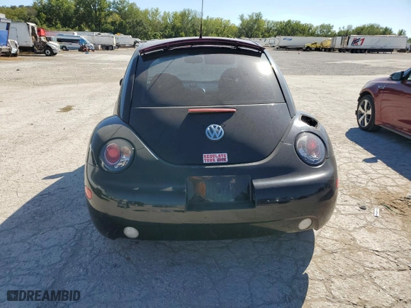 2001 Volkswagen New Beetle GLX with VIN 3VWDD21C41M421273, listed as a Copart auction lot 72961554 with NaN miles and Salvage Title. Bid and sale history available at carsss.com. Image 6.