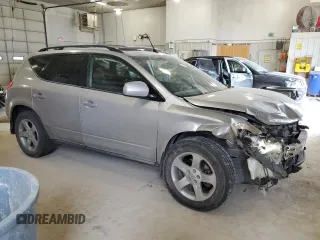 2004 Nissan Murano SE z VIN JN8AZ08W24W322732, wystawiony jako Copart lot #48995645 z przebiegiem 132 402 mil mil oraz Szkoda całkowita • Salvage title. Historia ofert i sprzedaży dostępna na DreamBid. Obrazek 4.