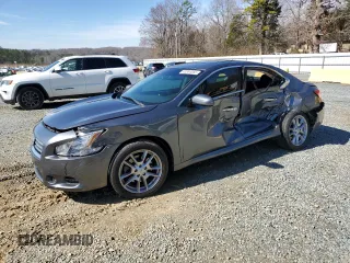 2014 Nissan Maxima S with VIN 1N4AA5AP2EC453512, listed as a Copart auction lot 49415375 with Not Provided miles and Salvage Title. Bid and sale history available at DreamBid. Image 1.