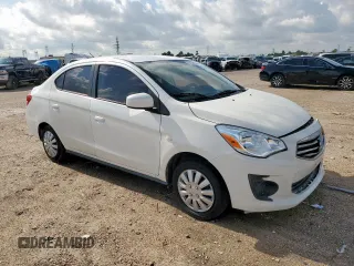 2019 Mitsubishi Mirage ES with VIN ML32F3FJXKHF03554, listed as a Copart auction lot 64559055 with 78,070 mi miles and Salvage title. Bid and sale history available at DreamBid. Image 4.