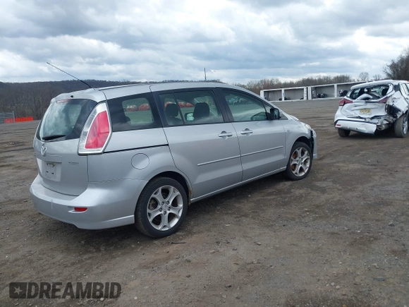2008 Mazda 5 Sport with VIN JM1CR29L780317782, listed as a IAAI auction lot 41904586 with 85,394 mi miles. Bid and sale history available at carsss.com. Image 4.