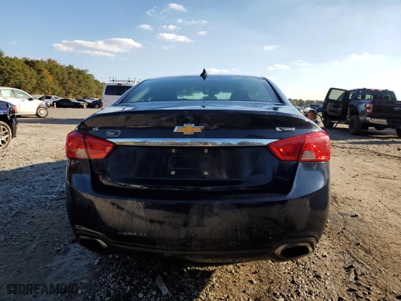 2018 Chevrolet Impala Premier with VIN 2G1125S35J9114854, listed as a Copart auction lot 77758964 with 145,447 mi miles and Salvage Title. Bid and sale history available at carsss.com. Image 6.