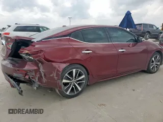 2020 Nissan Maxima SV with VIN 1N4AA6CV7LC376697, listed as a Copart auction lot 59306825 with 105,745 mi miles and Salvage title. Bid and sale history available at DreamBid. Image 3.
