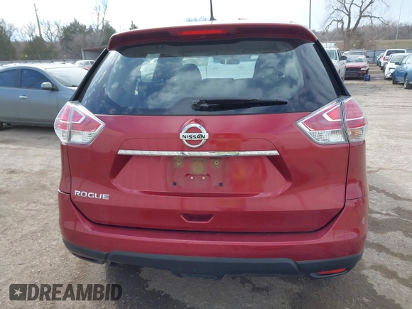 2016 Nissan Rogue S with VIN JN8AT2MT0GW008090, listed as a IAAI auction lot 41662241 with 66,593 mi miles. Bid and sale history available at carsss.com. Image 17.