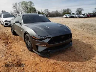2019 Ford Mustang GT with VIN 1FA6P8CF0K5124320, listed as a Copart auction lot 48339554 with 102,387 mi miles and Salvage title. Bid and sale history available at DreamBid. Image 12.