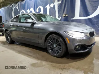 2016 BMW 4 Series 428i xDrive with VIN WBA3N9C52GK249454, listed as a Copart auction lot 42337855 with 81,018 mi miles and Clean Title. Bid and sale history available at carsss.com. Image 4.