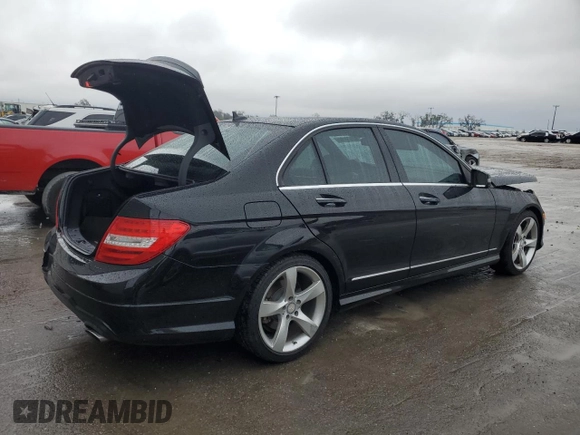 2014 Mercedes-Benz C 350 Sport with VIN WDDGF5HB9EA954320, listed as a Copart auction lot 42229085 with 173,651 mi miles and Salvage Title. Bid and sale history available at DreamBid. Image 3.