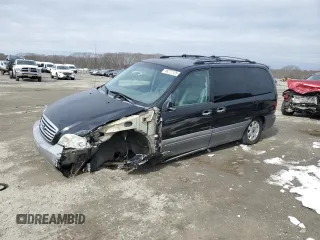 2003 Kia Sedona LX with VIN KNDUP131736449152, listed as a Copart auction lot 46272125 with 78,568 mi miles and Clean Title. Bid and sale history available at carsss.com. Image 1.