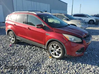 2013 Ford Escape Titanium with VIN 1FMCU0J93DUA07002, listed as a Copart auction lot 55104955 with 150,755 mi miles and Salvage Title. Bid and sale history available at carsss.com. Image 4.