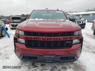 2021 Chevrolet Silverado 1500 Custom with VIN 3GCPYBEK6MG253497, listed as a Copart auction lot 44165165 with 47,016 mi miles and Salvage Title. Bid and sale history available at carsss.com. Image 5.