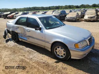 2000 Mercedes-Benz C 230 Kompressor with VIN WDBHA24G7YA817201, listed as a Copart auction lot 75837924 with 274,476 mi miles and Salvage Title. Bid and sale history available at carsss.com. Image 4.