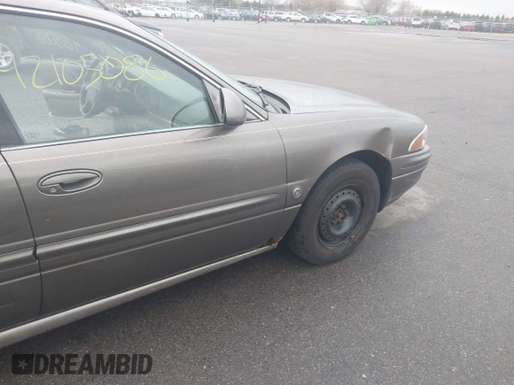 2001 Buick LeSabre Custom with VIN 1G4HP54K61U177990, listed as a IAAI auction lot 42105086 with 65,126 mi miles and . Bid and sale history available at carsss.com. Image 6.