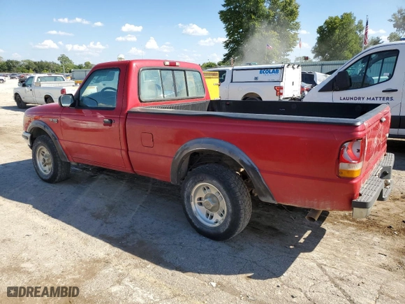 1997 Ford Ranger XLT with VIN 1FTCR11X1VTA20882, listed as a Copart auction lot 70052614 with 211,824 mi miles and Salvage Title. Bid and sale history available at carsss.com. Image 2.