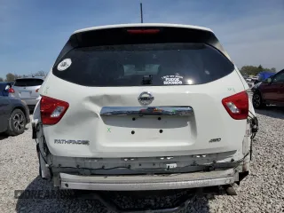 2017 Nissan Pathfinder SL with VIN 5N1DR2MM4HC677591, listed as a Copart auction lot 53822435 with 125,312 mi miles and Salvage Title. Bid and sale history available at DreamBid. Image 6.