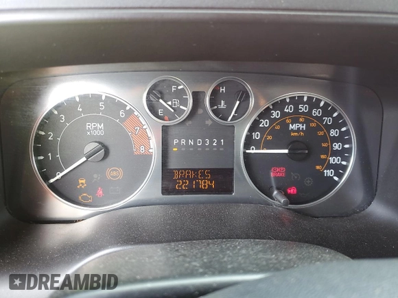 2007 Hummer H3 SUV with VIN 5GTDN13E678220716, listed as a Copart auction lot 52013895 with 221,784 mi miles and Salvage Title. Bid and sale history available at carsss.com. Image 9.