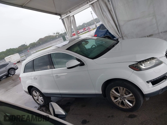 2010 Audi Q7 Premium Plus with VIN WA1LYAFE6AD007604, listed as a IAAI auction lot 41955633 with 240,433 mi miles and . Bid and sale history available at DreamBid. Image 13.