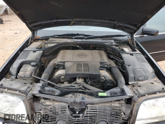 1998 Mercedes-Benz S-Class with VIN WDBGA43G8WA395509, listed as a Copart auction lot 44140625 with 0 mi miles and Clean Title. Bid and sale history available at carsss.com. Image 11.