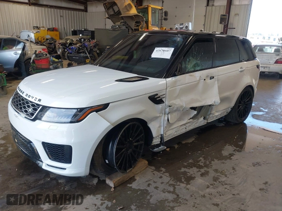 2020 Land Rover Range Rover Sport SE with VIN SALWG2SU1LA889481, listed as a IAAI auction lot 42678607 with 55,609 mi miles and . Bid and sale history available at DreamBid. Image 21.