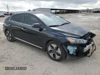 2021 Hyundai Ioniq Limited z VIN KMHC05LC2MU255047, wystawiony jako Copart lot #44165295 z przebiegiem 46 826 mil mil oraz Szkoda całkowita • Salvage title. Historia ofert i sprzedaży dostępna na DreamBid. Obrazek 4.